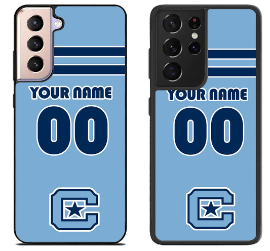 Custom Personalized The Citadel Bulldogs Samsung Galaxy S21 | S21 FE | S21+ | S21 Ultra Case