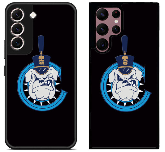 The Citadel Bulldogs football Samsung Galaxy S22 | S22+ | S22 Ultra Case