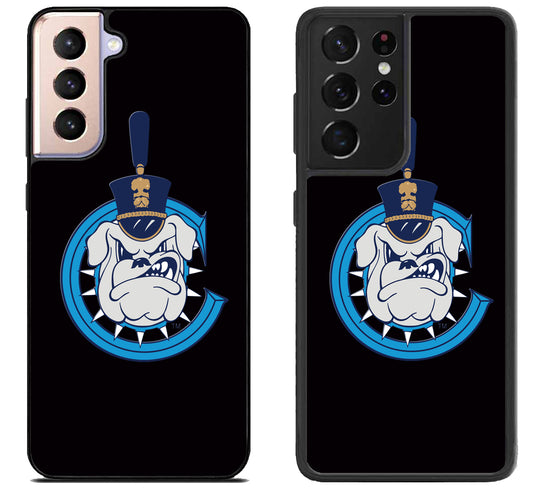 The Citadel Bulldogs football Samsung Galaxy S21 | S21 FE | S21+ | S21 Ultra Case