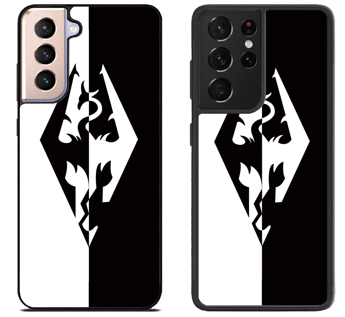 The Elder Black White Samsung Galaxy S21 | S21 FE | S21+ | S21 Ultra Case