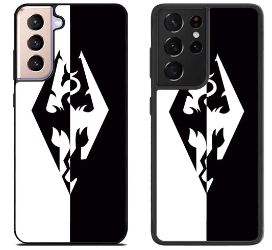 The Elder Black White Samsung Galaxy S21 | S21 FE | S21+ | S21 Ultra Case