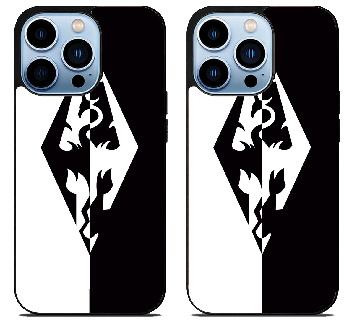 The Elder Black White iPhone 15 Pro | iPhone 15 Pro Max Case