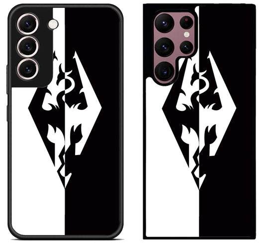 The Elder Black White Samsung Galaxy S22 | S22+ | S22 Ultra Case