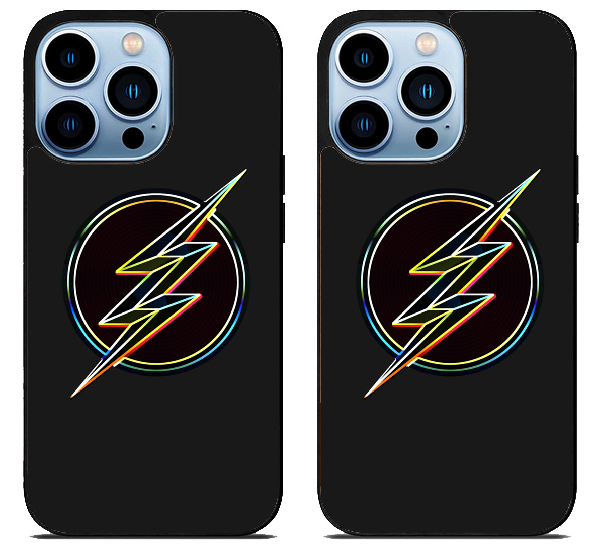 The Flash Light Logo iPhone 15 Pro | iPhone 15 Pro Max Case