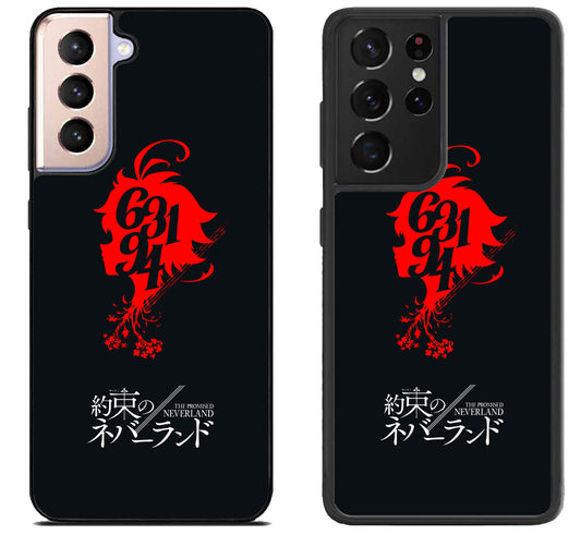 The Promised neverland logo Samsung Galaxy S21 | S21 FE | S21+ | S21 Ultra Case