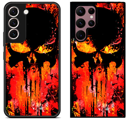 The Punisher Burn Samsung Galaxy S22 | S22+ | S22 Ultra Case