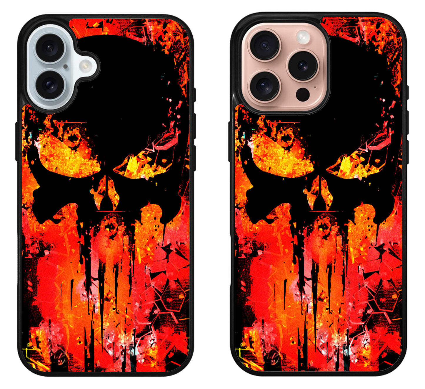 The Punisher Burn iPhone 16 | 16 Plus | 16 Pro | 16 Pro Max Case