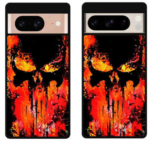 The Punisher Burn Google Pixel 8 | 8 Pro Case