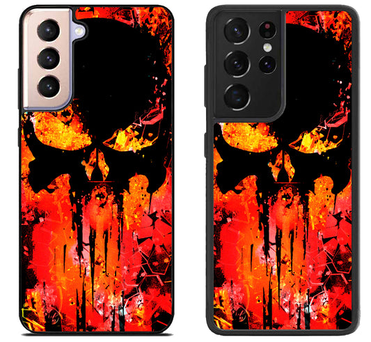 The Punisher Burn Samsung Galaxy S21 | S21 FE | S21+ | S21 Ultra Case