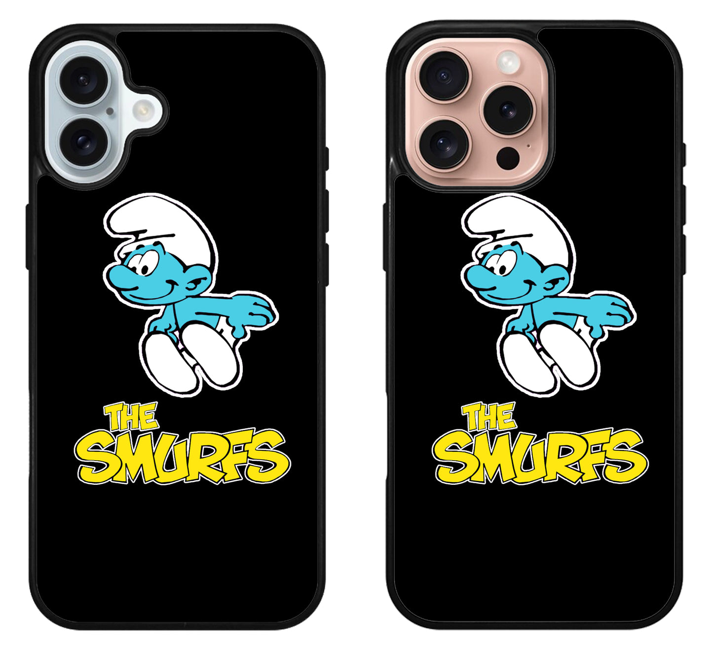 The Smurf Black iPhone 16 | 16 Plus | 16 Pro | 16 Pro Max Case