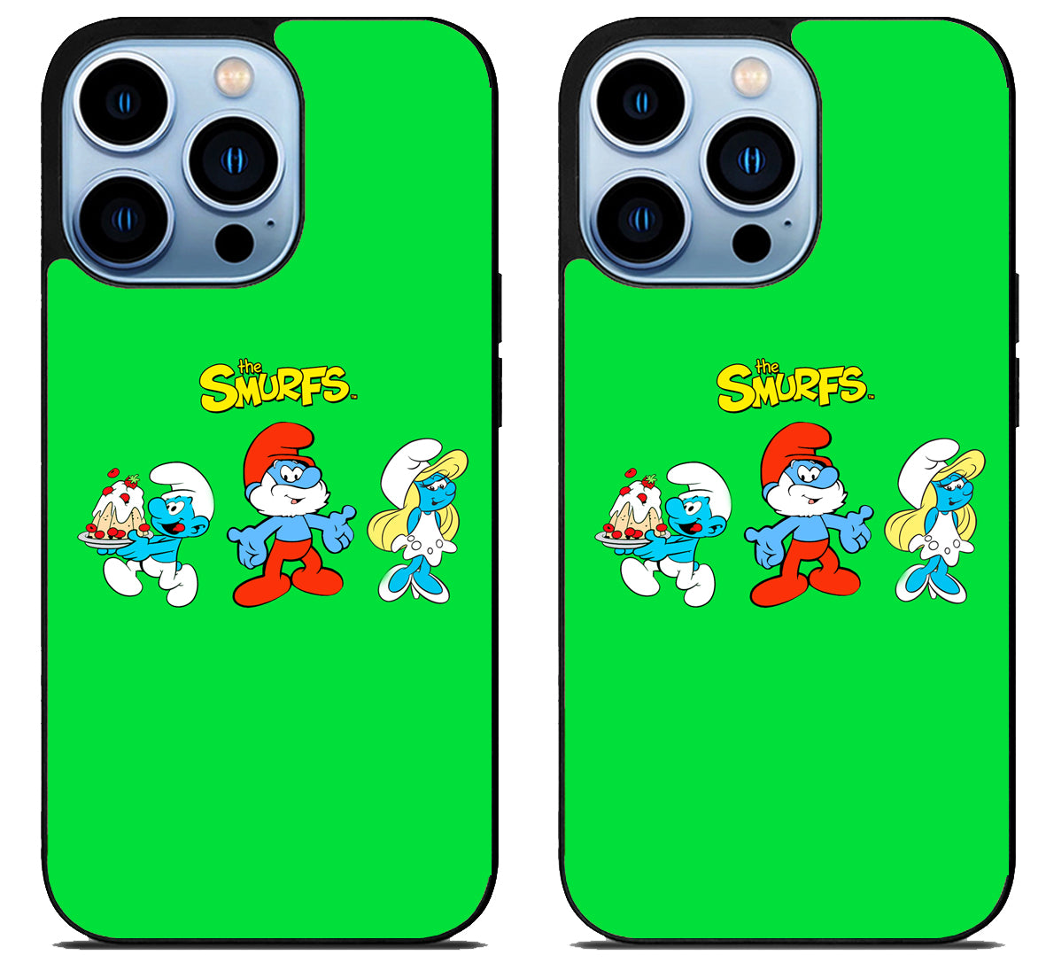 The Smurf Family iPhone 15 Pro | iPhone 15 Pro Max Case