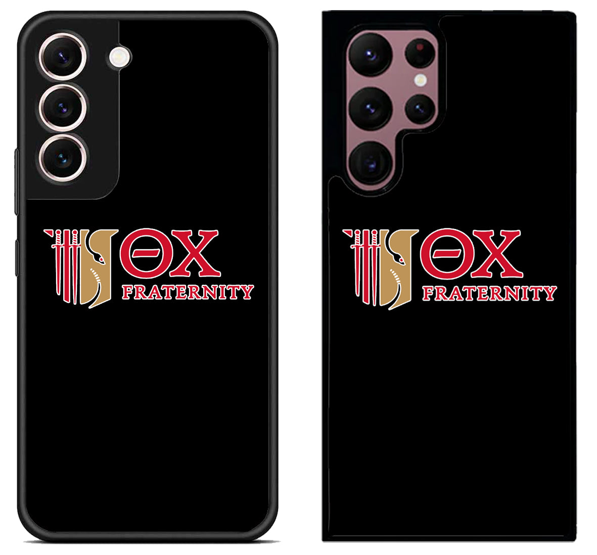 Theta Chi Fraternity Black Samsung Galaxy S22 | S22+ | S22 Ultra Case