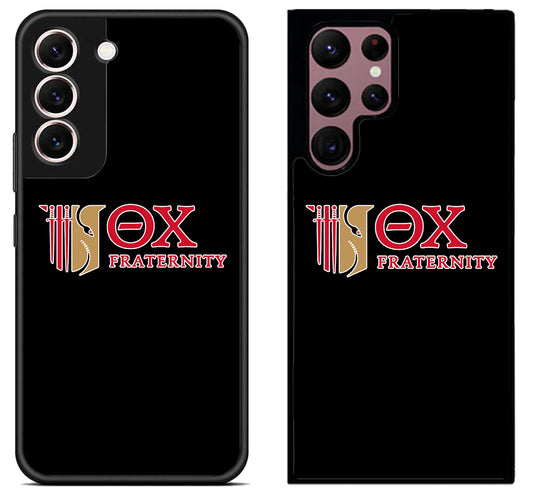 Theta Chi Fraternity Black Samsung Galaxy S22 | S22+ | S22 Ultra Case