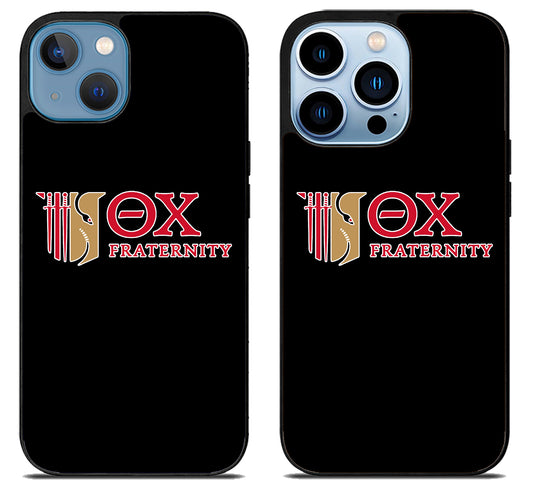 Theta Chi Fraternity Black iPhone 13 | 13 Mini | 13 Pro | 13 Pro Max Case