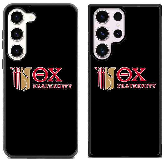 Theta Chi Fraternity Black Samsung Galaxy S23 | S23+ | S23 Ultra Case