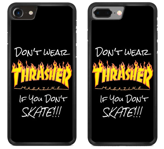 Thrasher Black iPhone 8 | 8 Plus Case