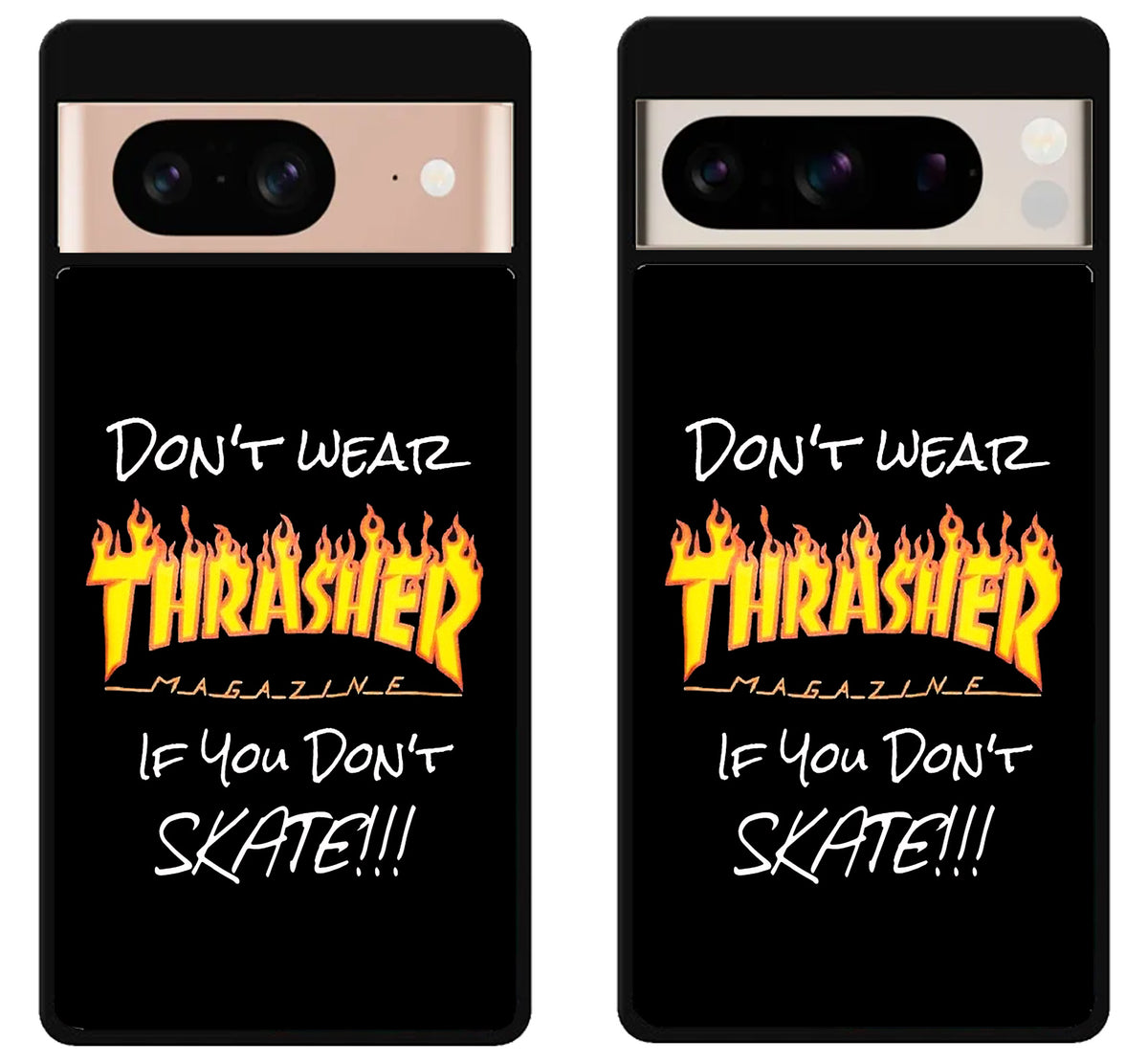 Thrasher Black Google Pixel 8 | 8 Pro Case