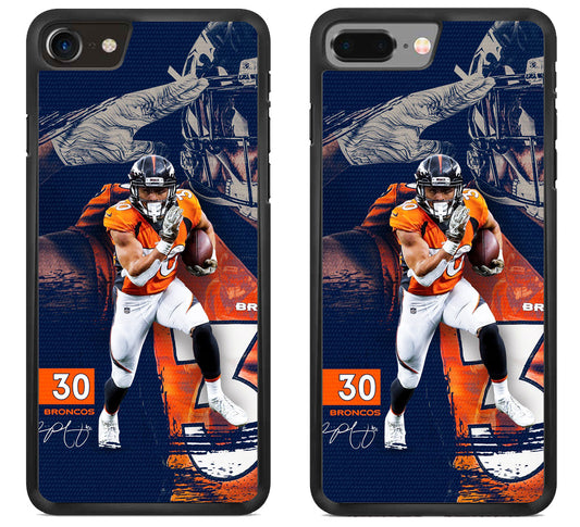 Tioni Taylor Denver Broncos iPhone 8 | 8 Plus Case
