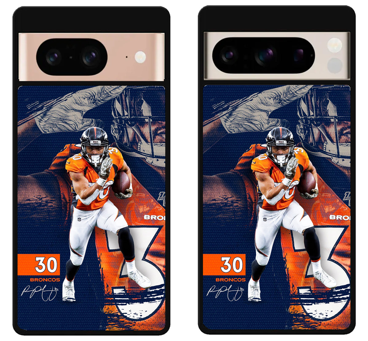 Tioni Taylor Denver Broncos Google Pixel 8 | 8 Pro Case