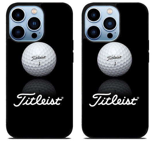 Titleist Ball Black iPhone 15 Pro | iPhone 15 Pro Max Case