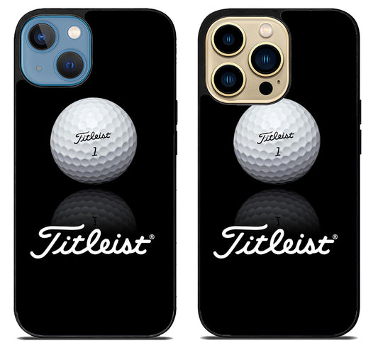 Titleist Ball Black iPhone 14 | 14 Plus | 14 Pro | 14 Pro Max Case