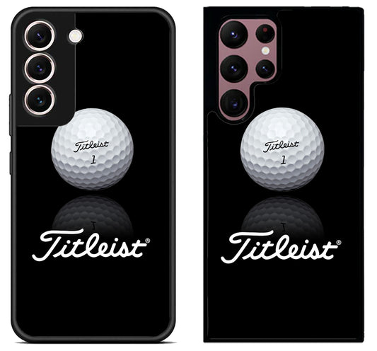 Titleist Ball Black Samsung Galaxy S22 | S22+ | S22 Ultra Case