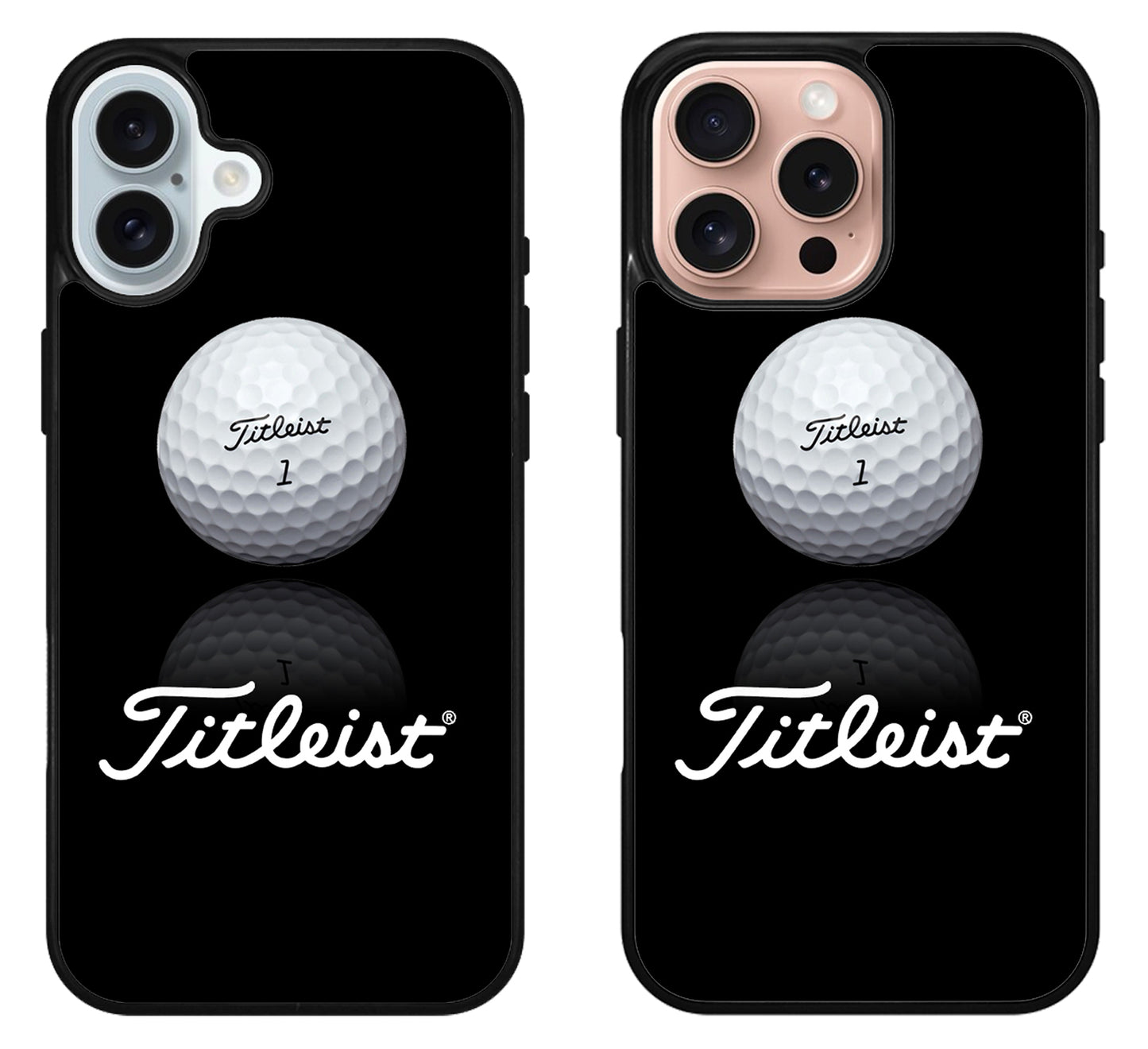 Titleist Ball Black iPhone 16 | 16 Plus | 16 Pro | 16 Pro Max Case