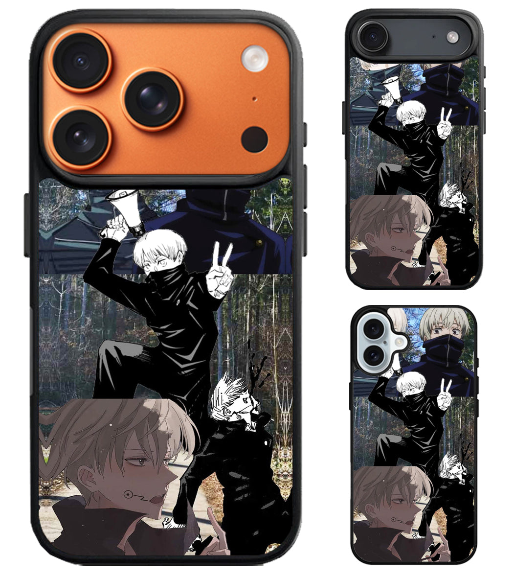 Toge Inumaki jujutsu kaisen Collage iPhone Air | iPhone 17 | 17 Pro | 17 Pro Max Case