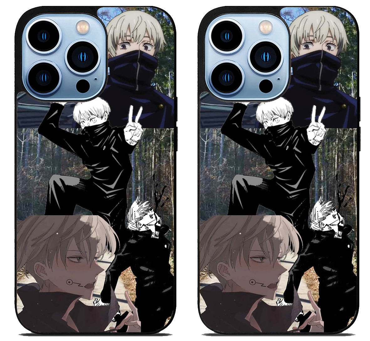 Toge Inumaki jujutsu kaisen Collage iPhone 15 Pro | iPhone 15 Pro Max Case