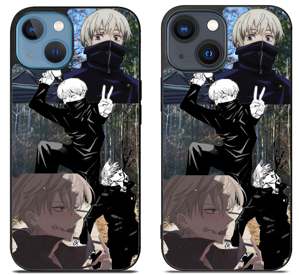 Toge Inumaki jujutsu kaisen Collage iPhone 15 | iPhone 15 Plus Case