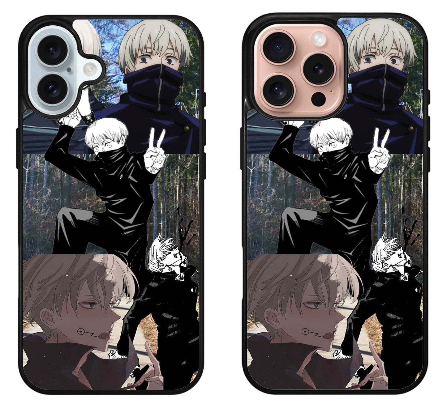 Toge Inumaki jujutsu kaisen Collage iPhone 16 | 16 Plus | 16 Pro | 16 Pro Max Case