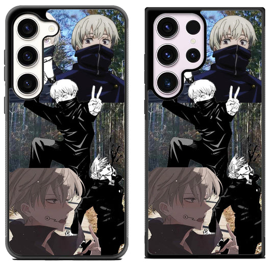 Toge Inumaki jujutsu kaisen Collage Samsung Galaxy S23 | S23+ | S23 Ultra Case