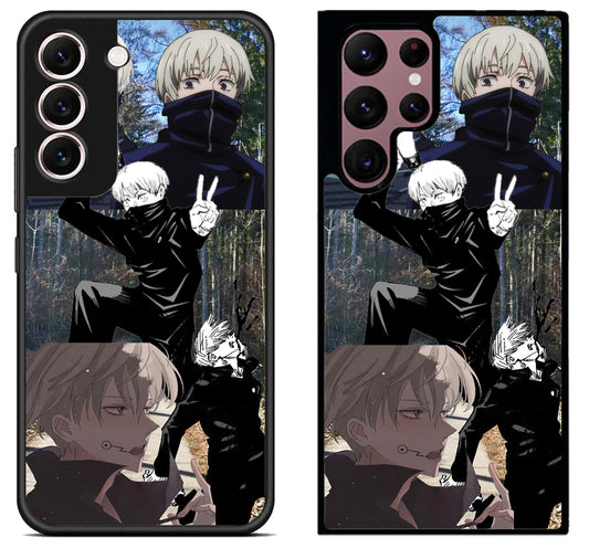 Toge Inumaki jujutsu kaisen Collage Samsung Galaxy S22 | S22+ | S22 Ultra Case