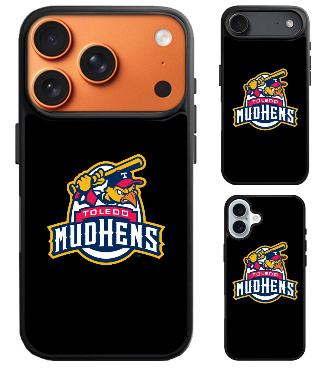 Toledo Mud Hens Black iPhone Air | iPhone 17 | 17 Pro | 17 Pro Max Case