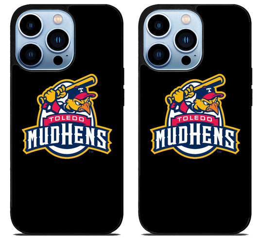 Toledo Mud Hens Black iPhone 15 Pro | iPhone 15 Pro Max Case