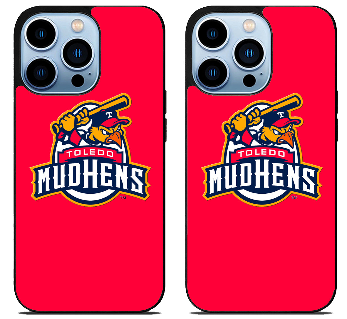 Toledo Mud Hens Red iPhone 15 Pro | iPhone 15 Pro Max Case