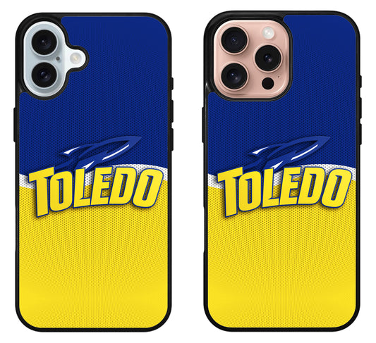 Toledo Rockets Cover iPhone 16 | 16 Plus | 16 Pro | 16 Pro Max Case