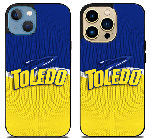 Toledo Rockets Cover iPhone 14 | 14 Plus | 14 Pro | 14 Pro Max Case