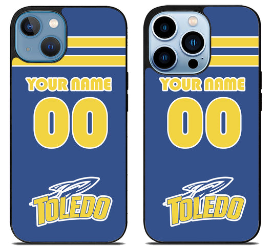 Custom Personalized Toledo Rockets iPhone 13 | 13 Mini | 13 Pro | 13 Pro Max Case