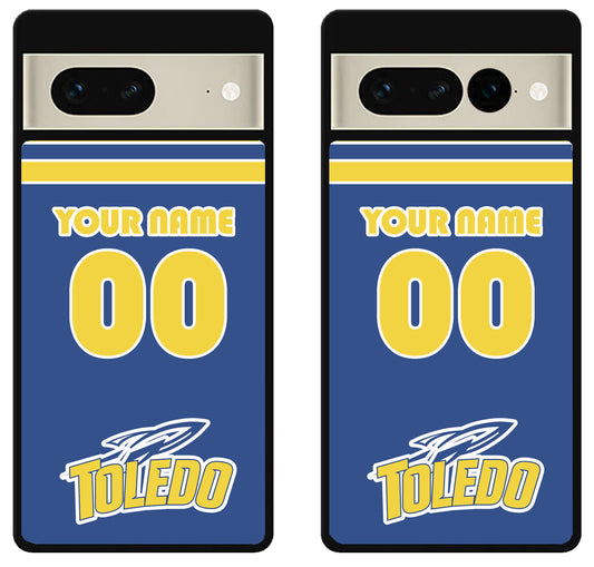 Custom Personalized Toledo Rockets Google Pixel 7 | 7 Pro Case