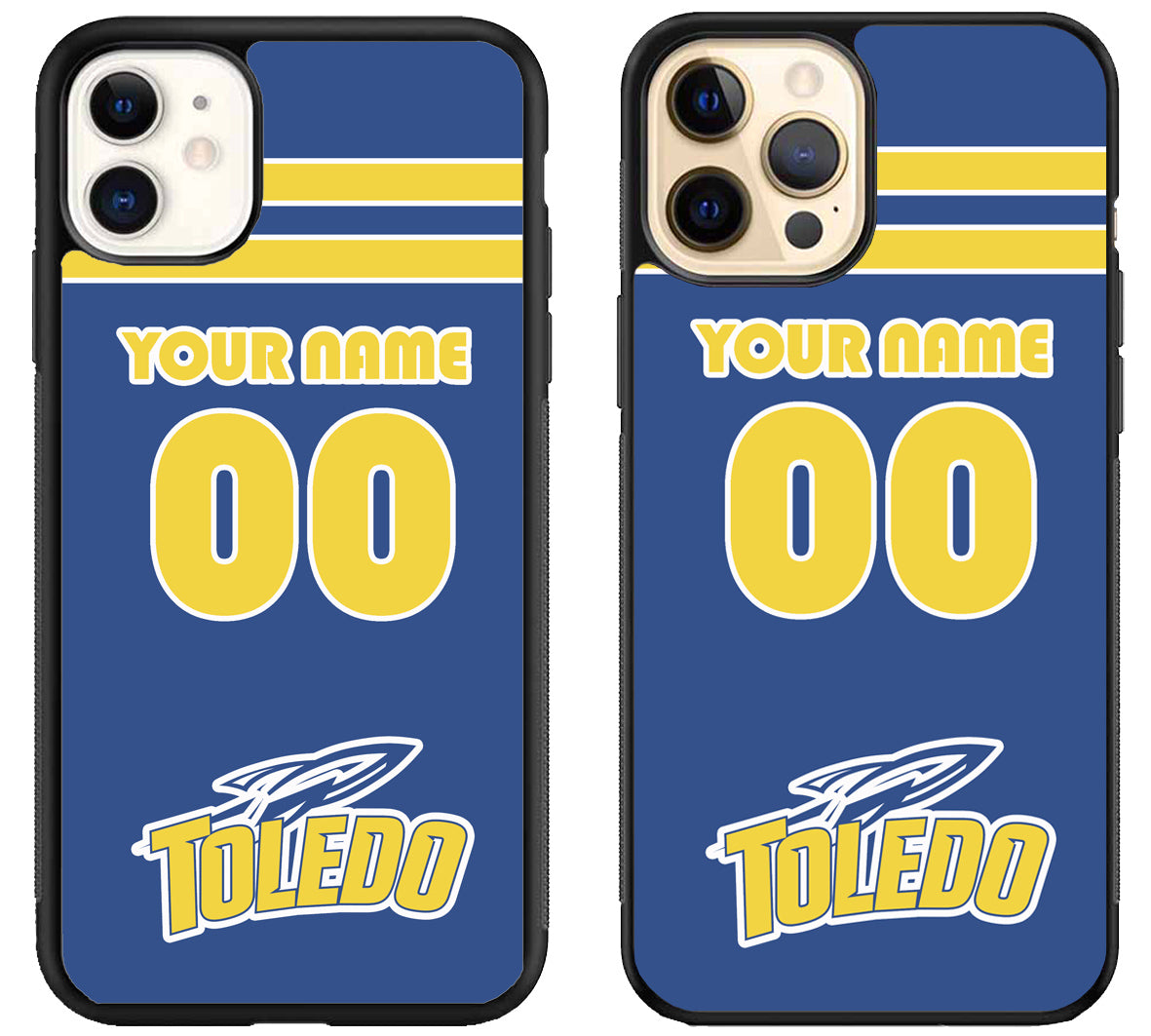 Custom Personalized Toledo Rockets iPhone 12 | 12 Mini | 12 Pro | 12 Pro Max Case