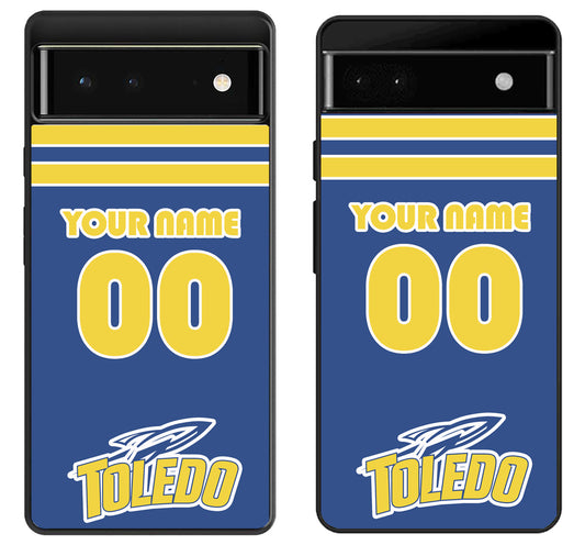Custom Personalized Toledo Rockets Google Pixel 6 | 6A | 6 Pro Case