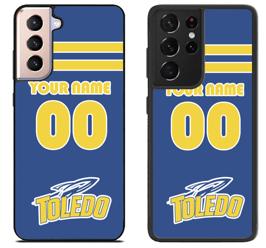 Custom Personalized Toledo Rockets Samsung Galaxy S21 | S21 FE | S21+ | S21 Ultra Case