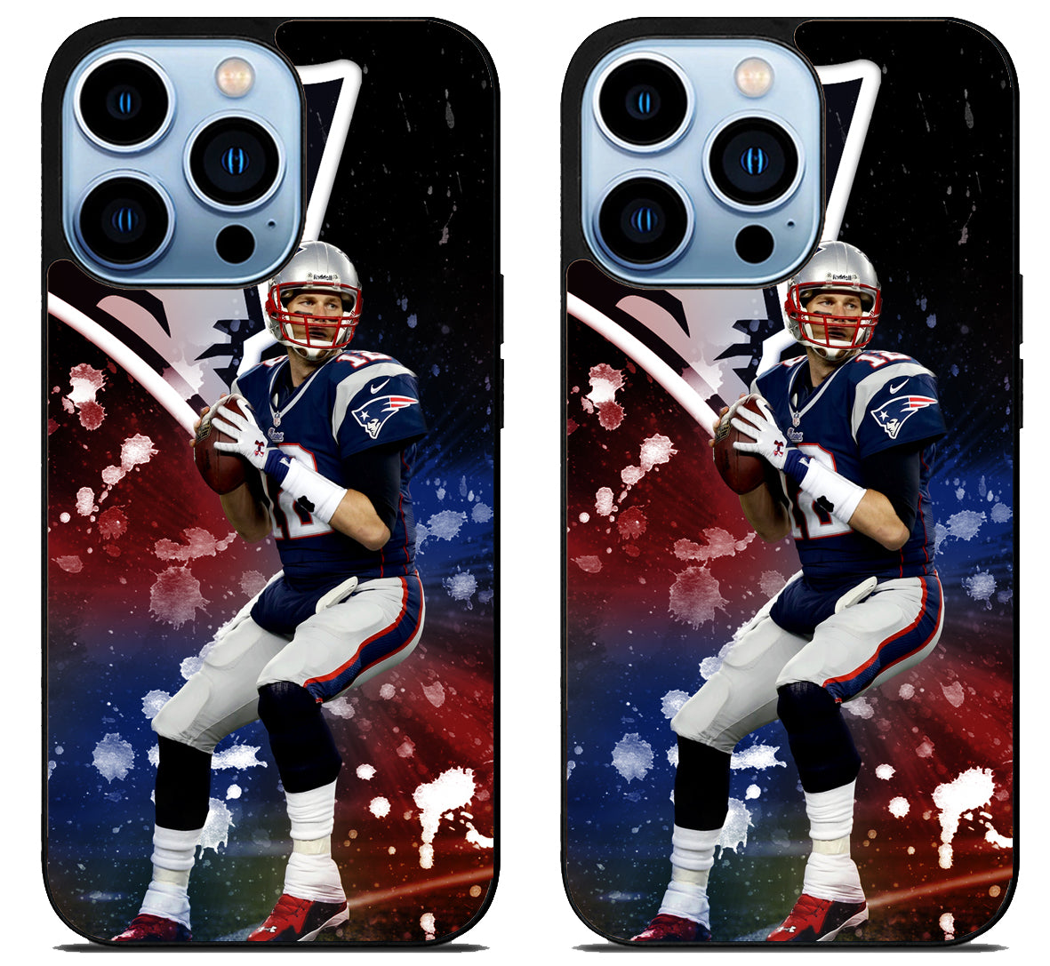 Tom Brady New England Patriots Artwork iPhone 15 Pro | iPhone 15 Pro Max Case