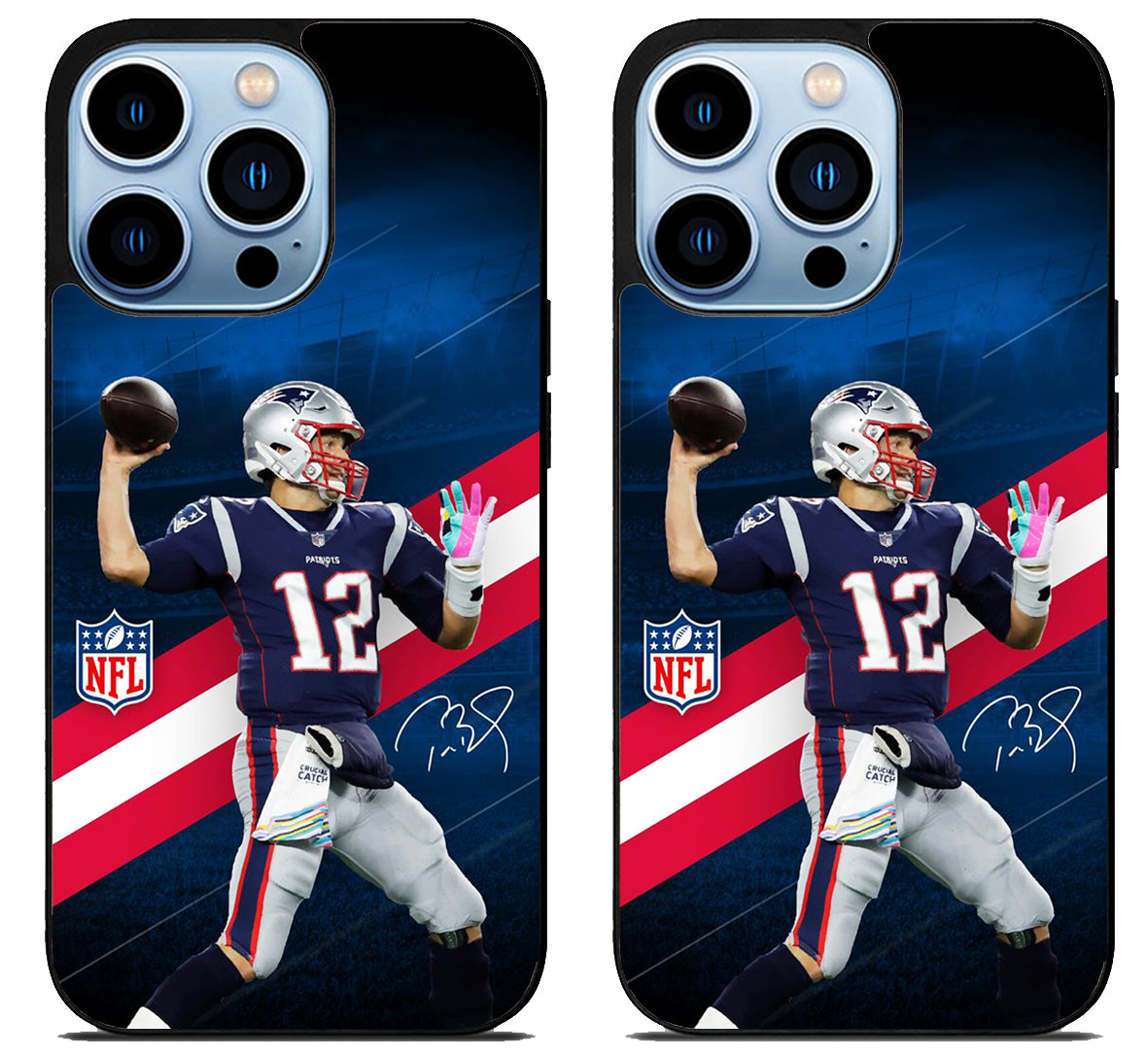 Tom Brady New England Patriots Signature iPhone 15 Pro | iPhone 15 Pro Max Case