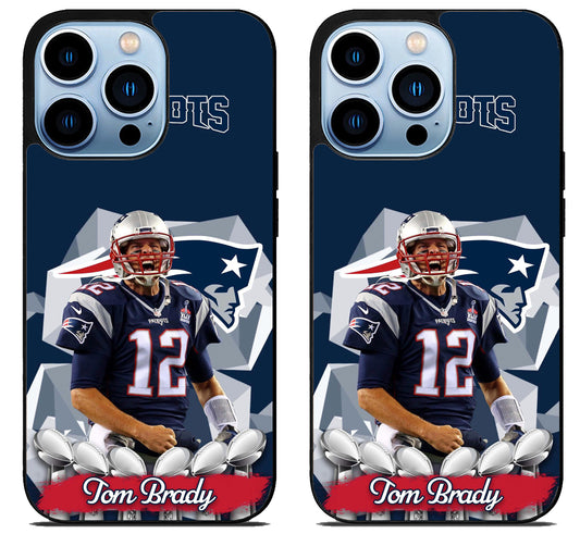 Tom Brady New England Patriots Cover iPhone 15 Pro | iPhone 15 Pro Max Case