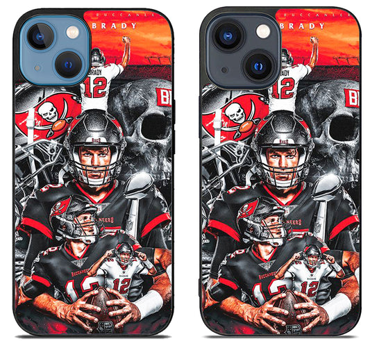 Tom Brady Tampa Bay Buccaneers Collage iPhone 15 | iPhone 15 Plus Case