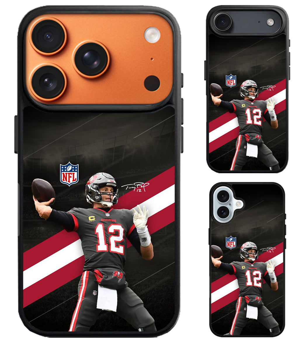 Tom Brady Tampa Bay Buccaneers Signature iPhone Air | iPhone 17 | 17 Pro | 17 Pro Max Case