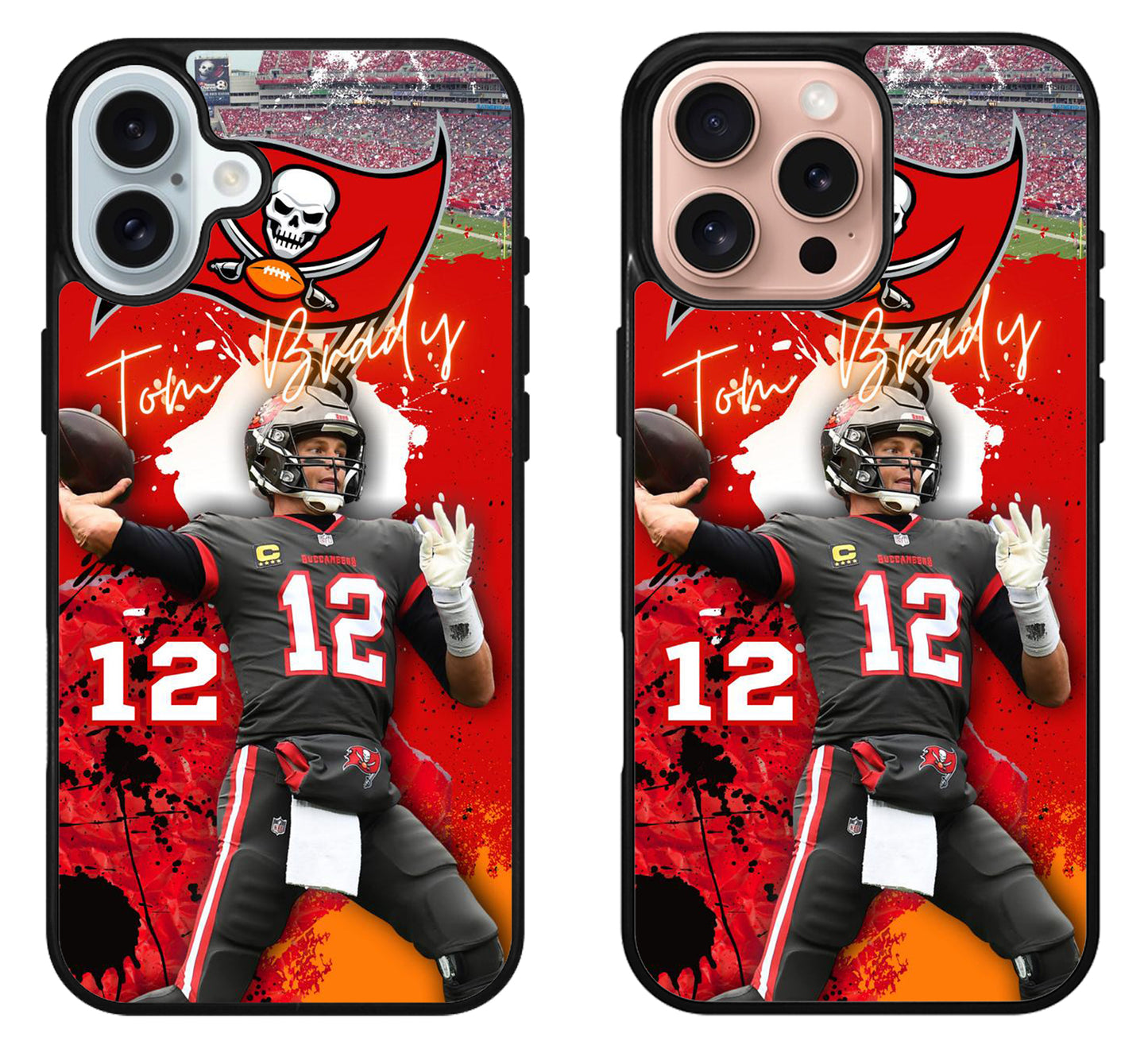 Tom Brady Tampa Bay Buccaneers Style iPhone 16 | 16 Plus | 16 Pro | 16 Pro Max Case