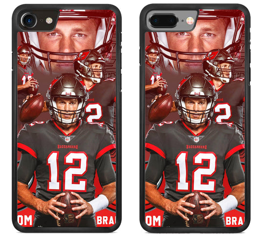 Tom Brady Tampa Bay Buccaneers Wallpaper iPhone 8 | 8 Plus Case